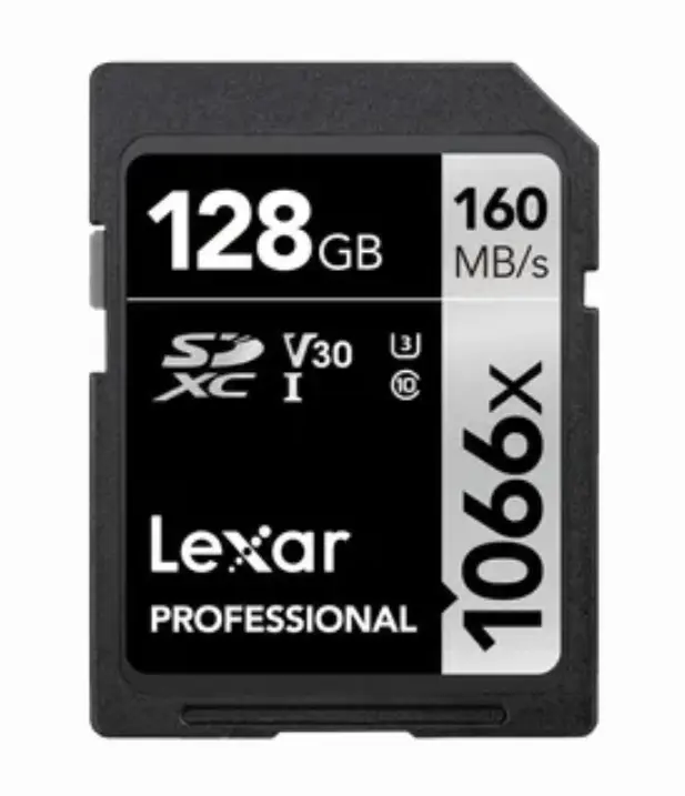 Lexar | Professional 1066x Silver Series | 128GB | Memory cards