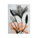 Floral Grey Microfiber | Blanket 