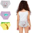 Jockey | Girl's Comfort Fit Adorable Animal Print Panty | Pack of 3 