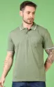 Olive Trime Polo T-Shirt