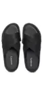 Crisscross Comfort Slides Slippers