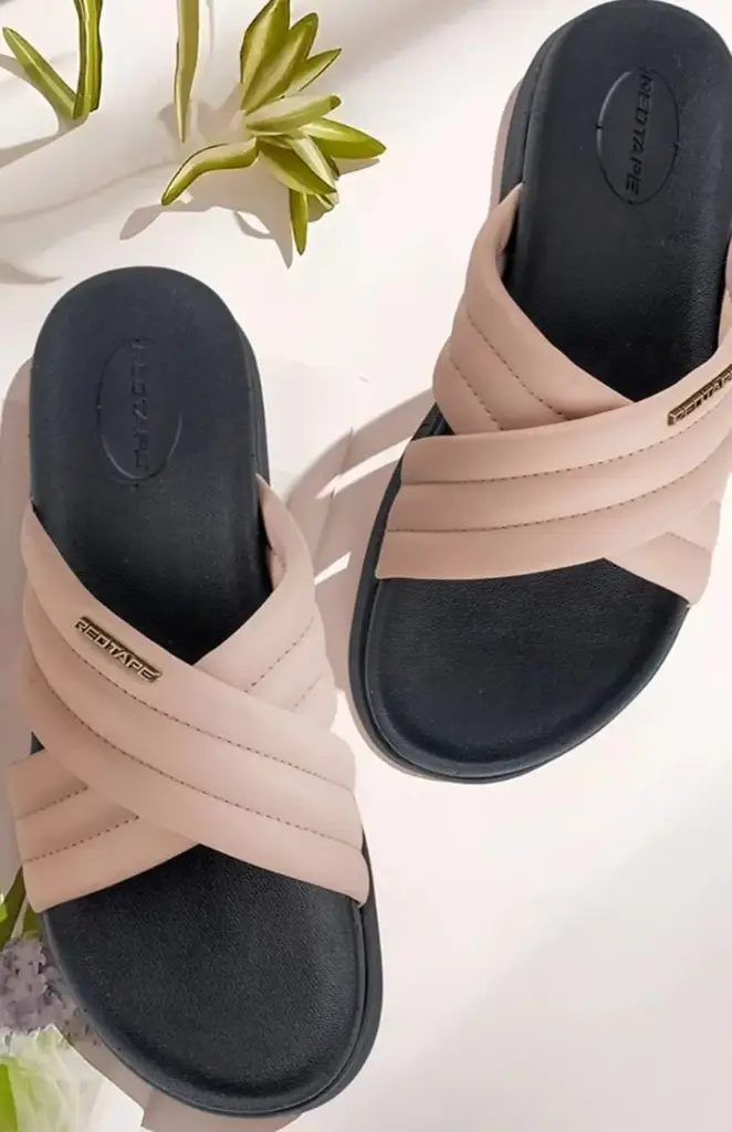 Pebble Path Slider Slippers
