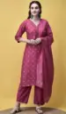 Dainty Pink Bandhani Suit