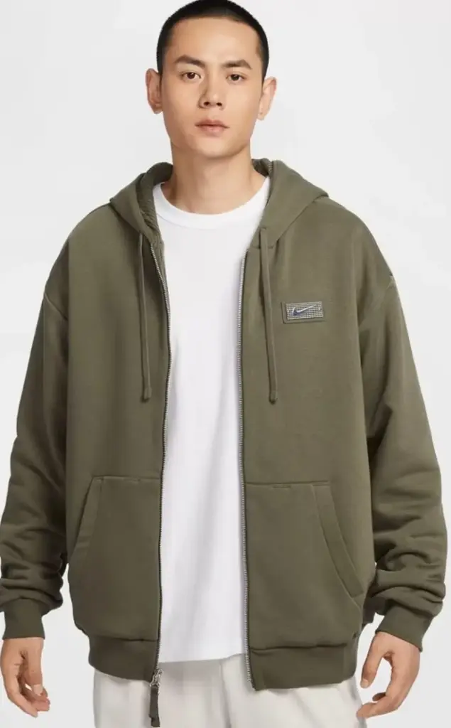 Waffle-knit Cotton Lining Jacket