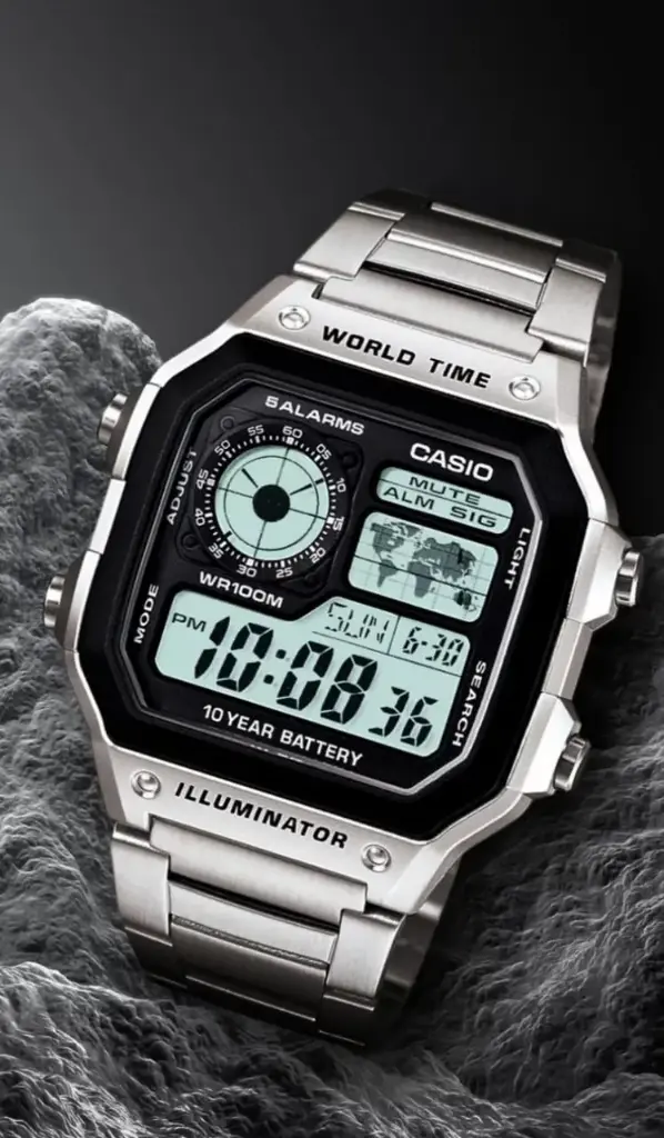 TimeSync Master Digital Watch