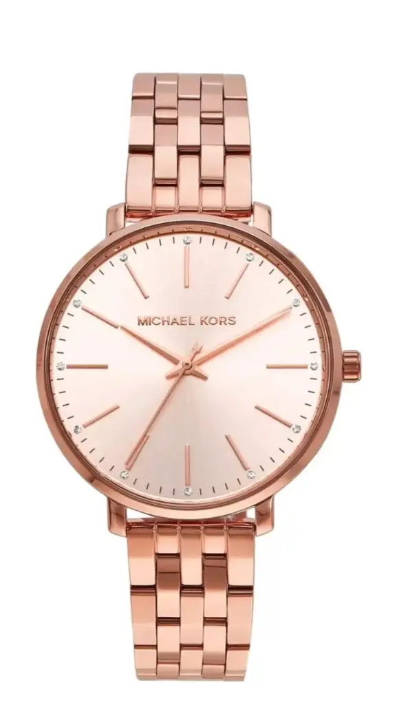 Micheal Kors Radiant Rose Gold Analogue Watch