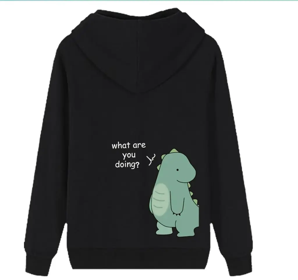Premium Dino Back | Graphic Hoodies 
