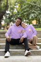 Bluetwinkle | Pastel Purple Couple Hoodies | set of 2