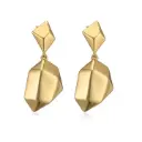 Geometric Gold | Drop Earrings
