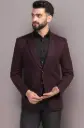 TAHVO | Rich Maroon Semi-Formal Blazer