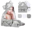 Momcozy | Cute Elephant Hooded Baby Towel