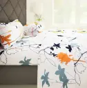 Blooming Oasis | Queen Size | Bedsheet