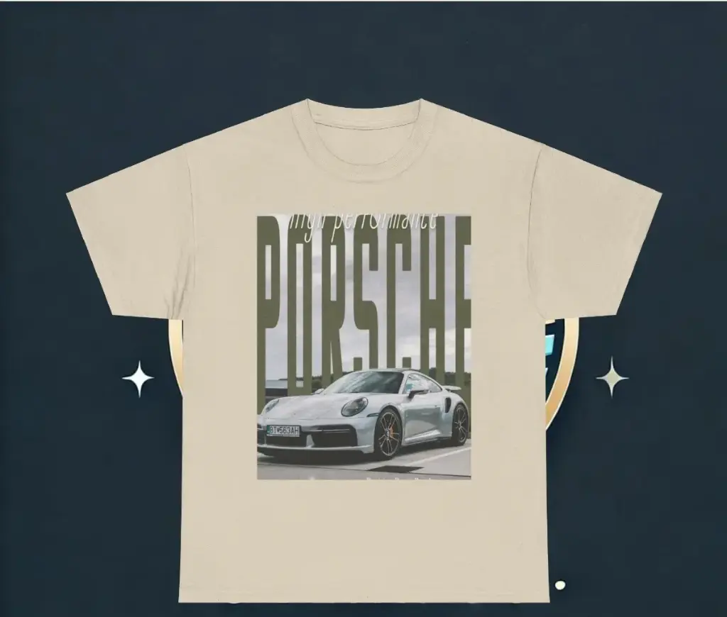 Porsche Cream | T-Shirt