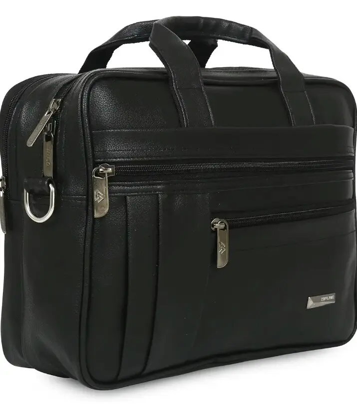 Zipline | Small Leather Laptop Bag