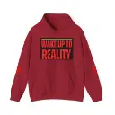 WAKE UP TO REALITY | Red | Anime Hoodie