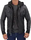 Luis | Leather men's Jacket