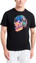 Bold vibrant Skull Printed Graphic T-Shirt