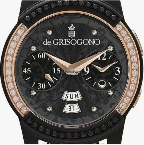 De Grisogono DG | GEAR S2 | US Steel 40mm