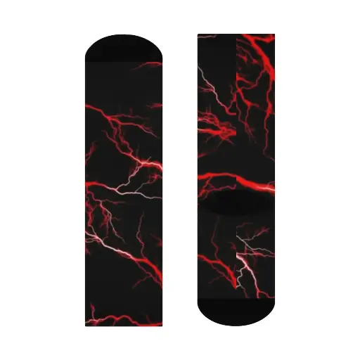 Socks | red thunder style 