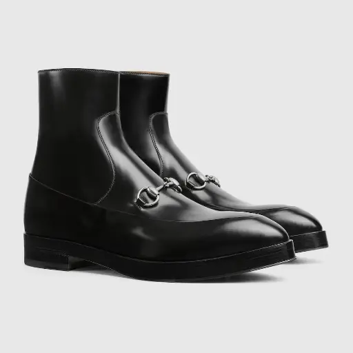 GUCCI | Men's Ankle Boots with HorseBit